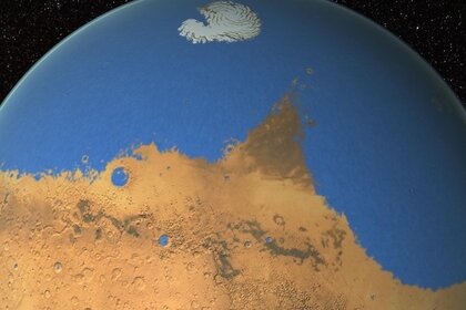 Ancient Mars With Liquid Water