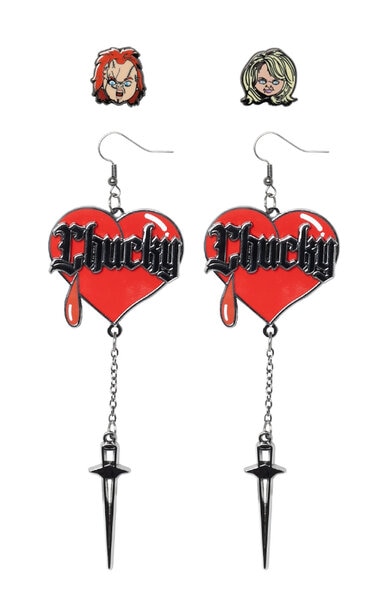 Chucky Earring Set