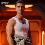 Richard Fleeshman as Lt. James Brice in The Ark