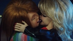 Chucky and Tiffany kiss on Chucky Episode 308.