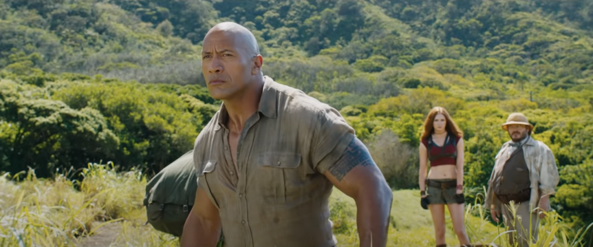 JUMANJI: WELCOME TO THE JUNGLE Trailer Still